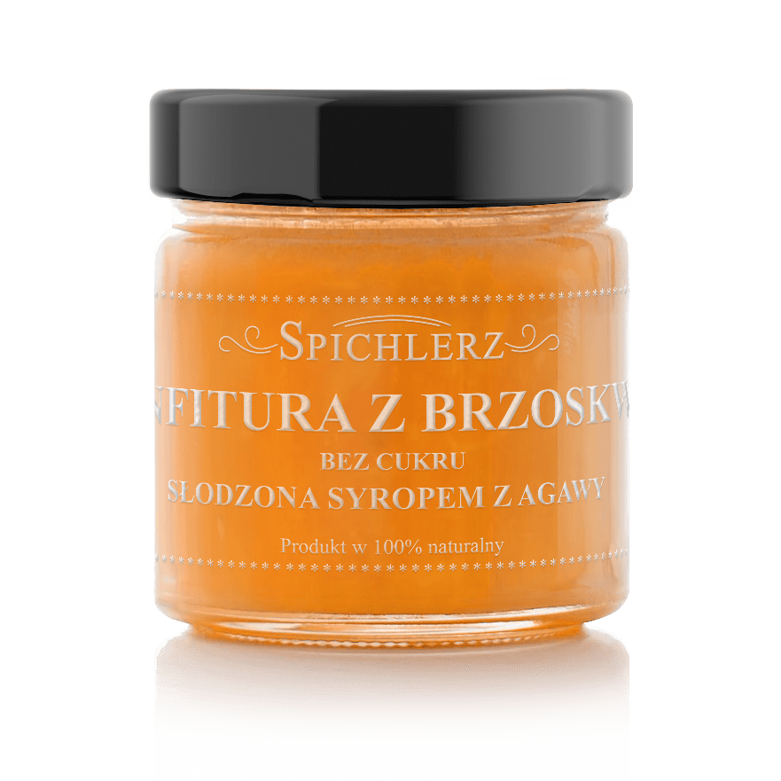 Bez cukru Konfitura z brzoskwini 100g